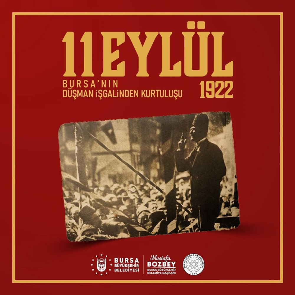 11 Eylül Bursa'nın düşman işgalinden kurtuluşunun 103. yıl dönümü - 4