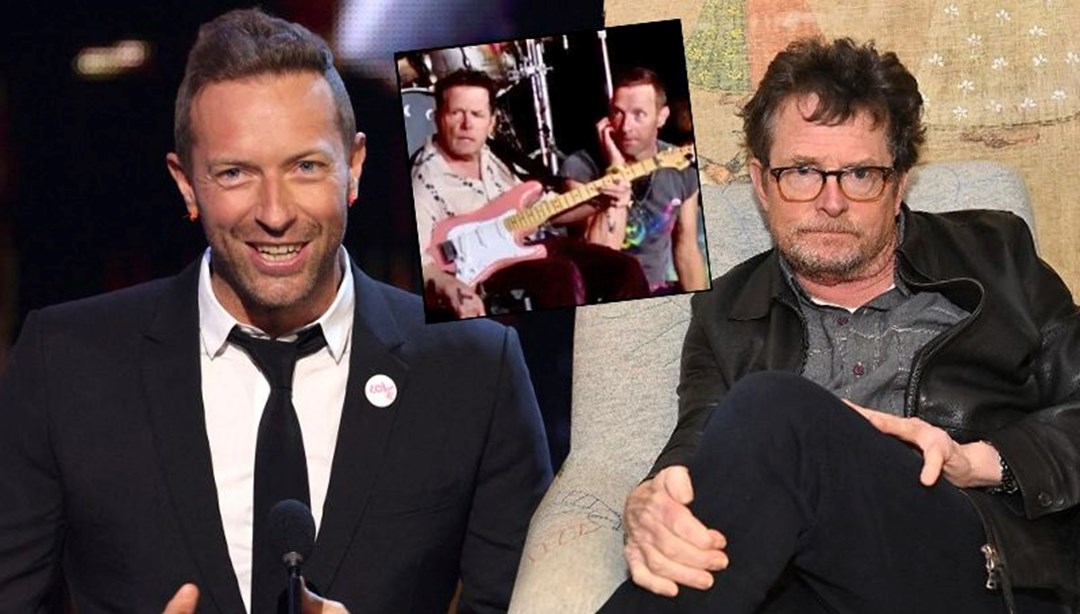 Chris Martin'den Michael J. Fox itirafı: Cennette olmak gibi bir şey