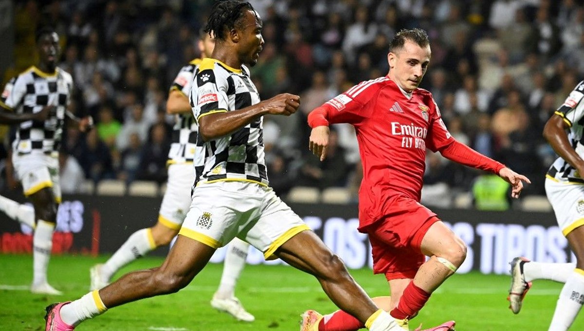 Orkun ve Kerem, Benfica'yı galibiyete taşıdı Orkun ve Kerem, Benfica'yı galibiyete taşıdı