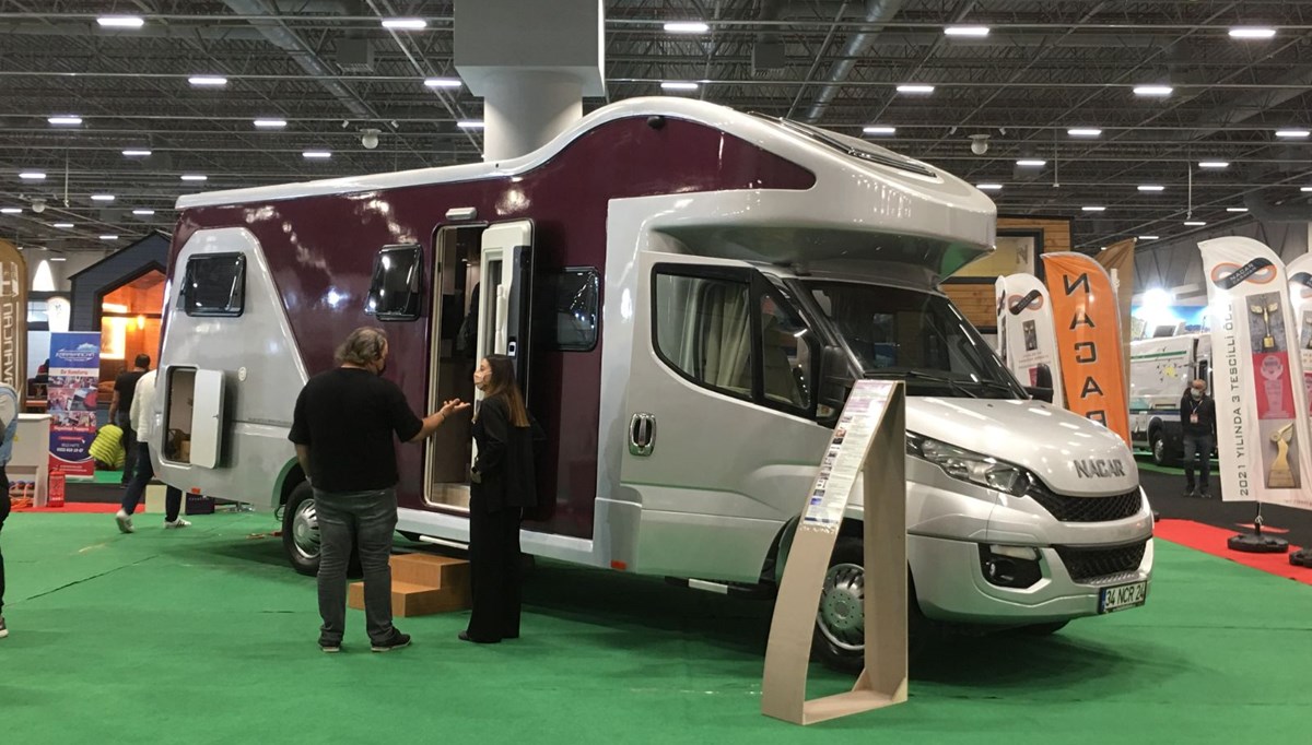 Doğa tutkunları karavan fuarında buluştu Doğa tutkunları karavan fuarında buluştu