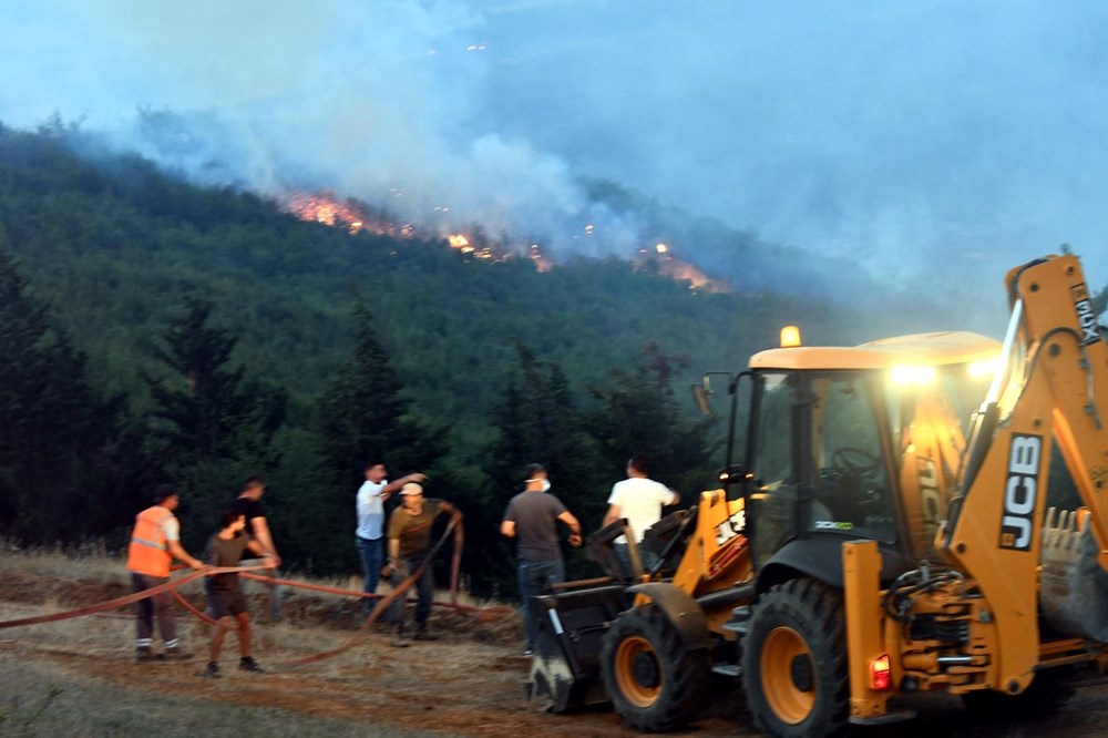 Çanakkale, Tekirdağ ve Diyarbakır'da orman yangını - 8