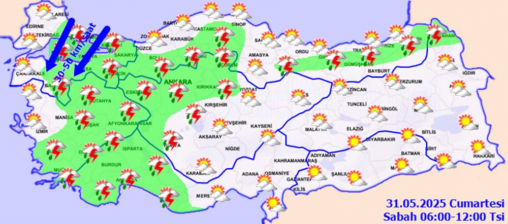 Yağışlar sürüyor: Hava bugün nasıl olacak? 73 GRMFDbuwcUO50euaI7ThmA