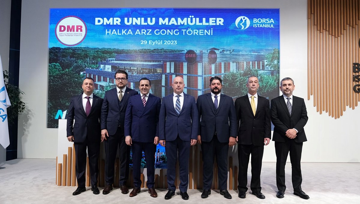 Borsa İstanbul’da gong DMR Unlu Mamuller için çaldı