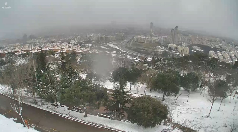 İstanbul'da kar alarmı - 1