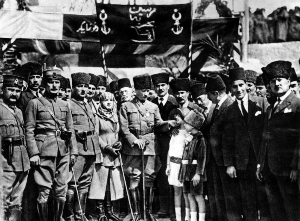 Cumhuriyet'in 101. Yılında 100 fotoğrafla Atatürk koleksiyonu - 91