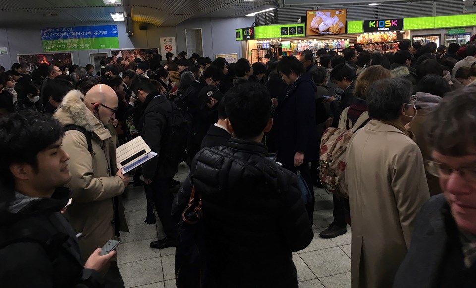 Japonya'da kar fırtınası trafiği felç etti - 2