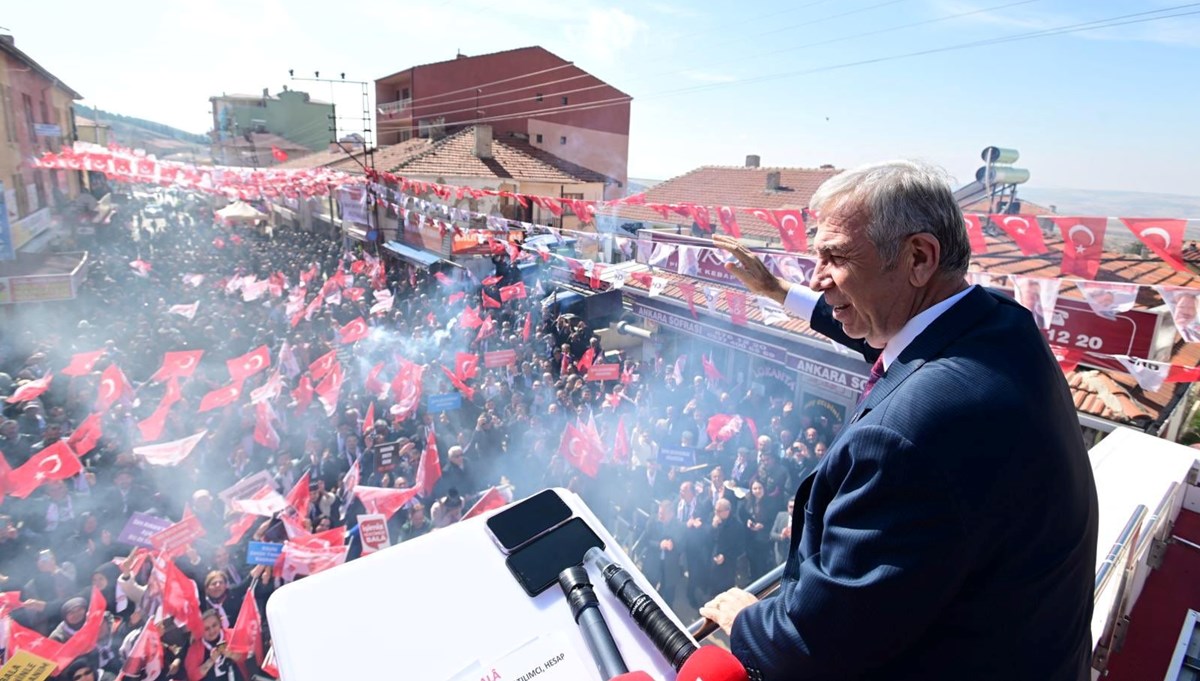 Mansur Yavaş: Seçim nedeniyle ilk defa afişlere fotoğraflarım basıldı