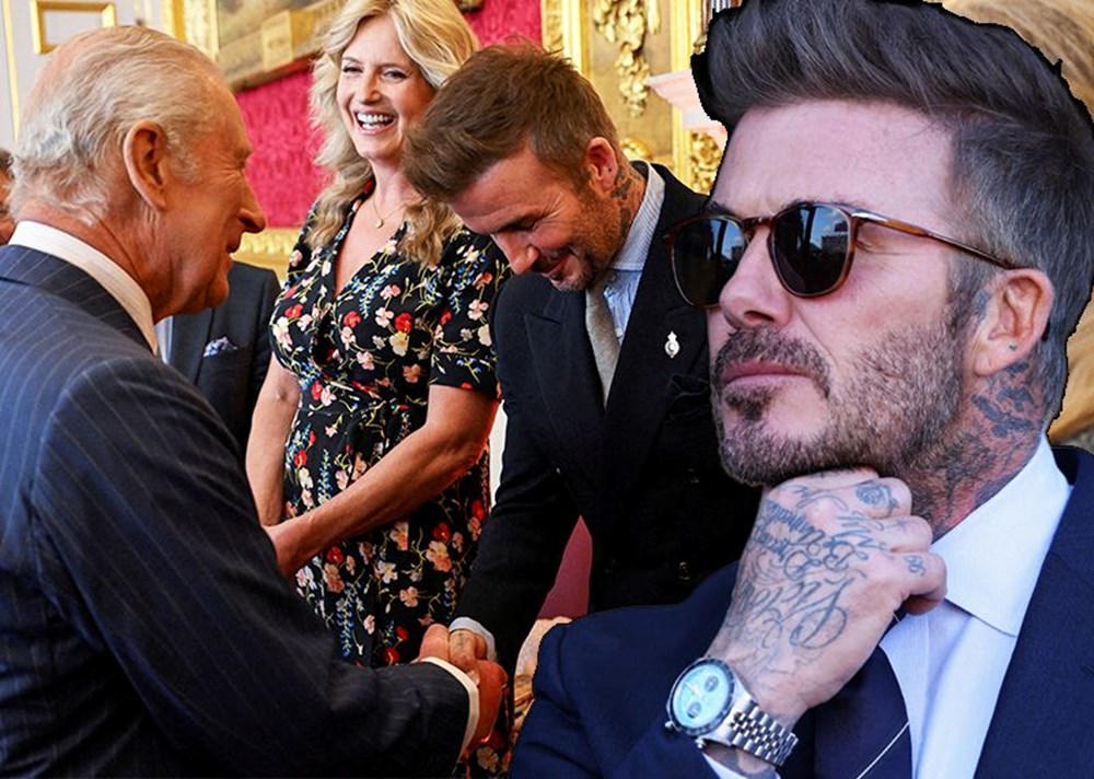 David Beckham resmen şövalye oldu - 1