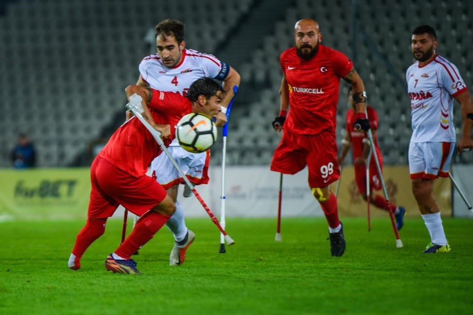 SON DAKİKA: Ampute Futbol Milli Takımı üst üste ikinci kez Avrupa Şampiyonu - 1