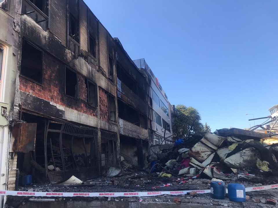 Ankara’da 3 kişinin öldüğü yangında fabrika sahibi tutuklandı - 1