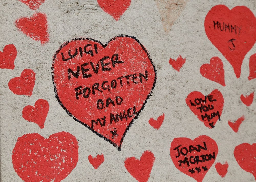 Covid-19 kurbanlarının anısına 150 bin kalp - 49