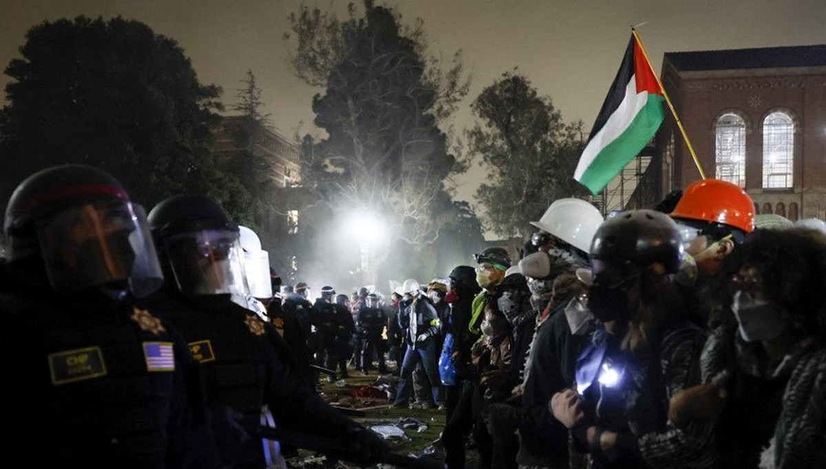 Protestocu öğrencilerle üniversite yönetimi uzlaştı: Filistin kampı kaldırılacak