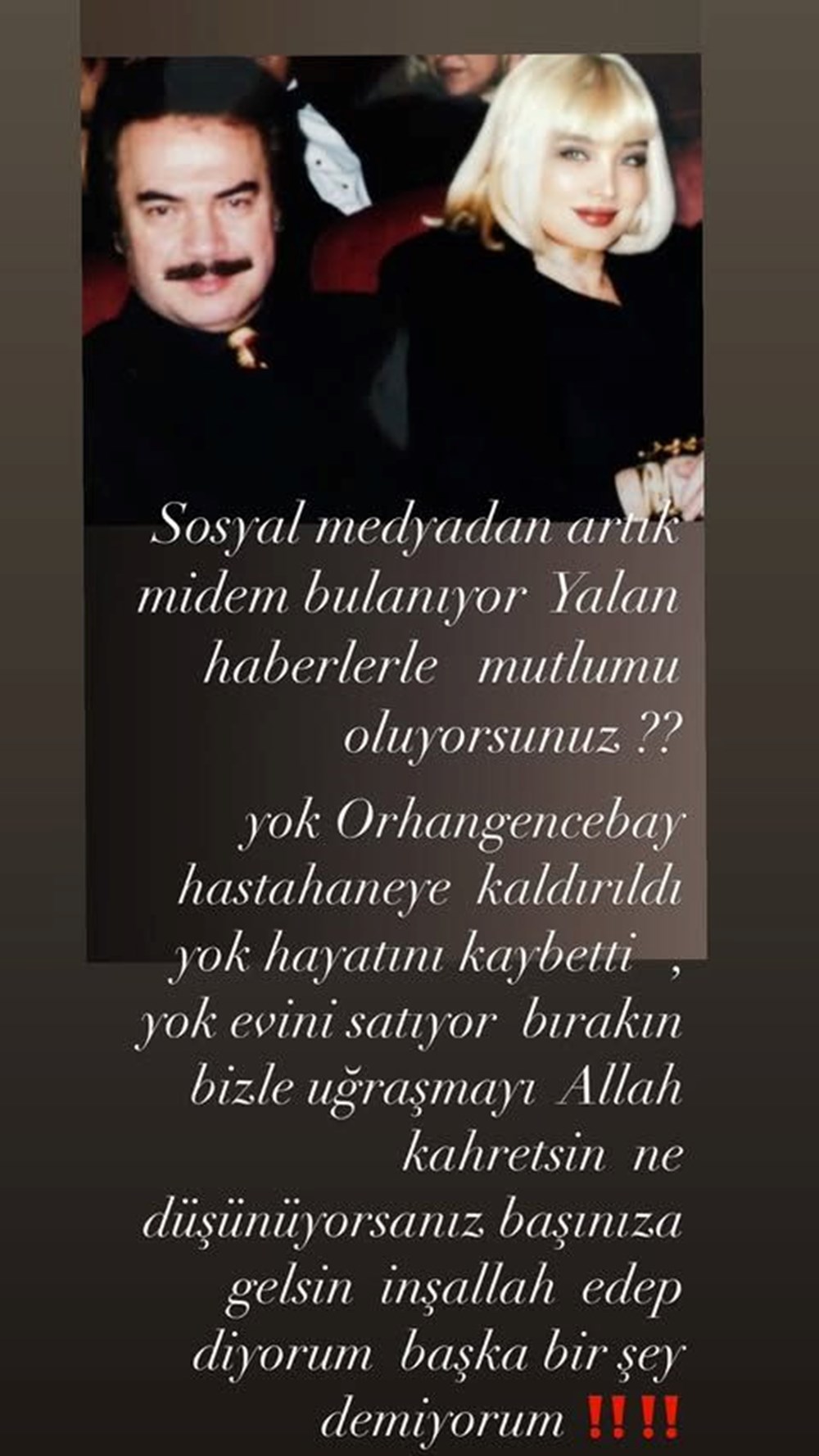 Orhan Gencebay'ın eşi isyan etti: Bırakın bizimle uğraşmayı - 4