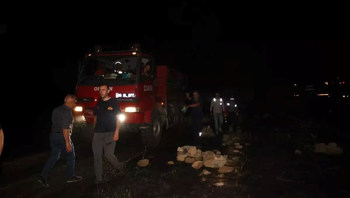 Ağaçlık alanda yangın Ağaçlık alanda yangın