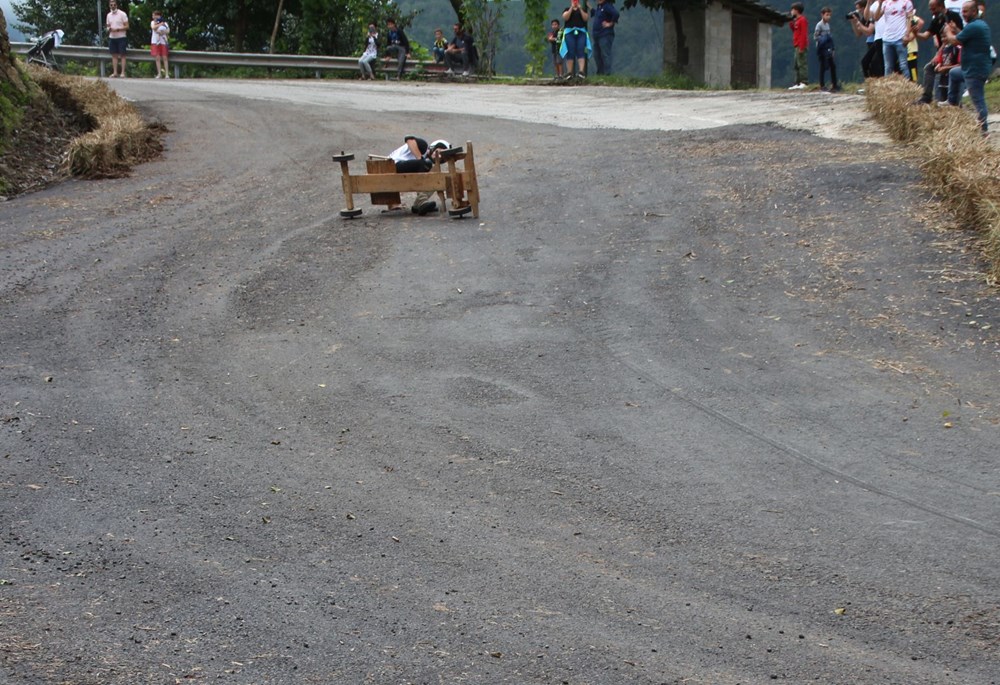 Rize'de 'formulaz' tahta araba yarışları heyecanı - 19