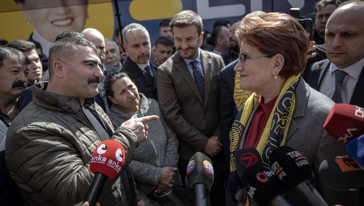 Akşener'den esnaf ziyareti