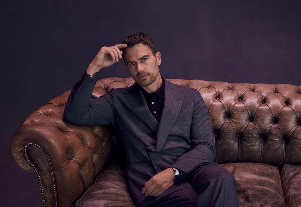 İngiliz oyuncu Theo James İstanbul'da - 2