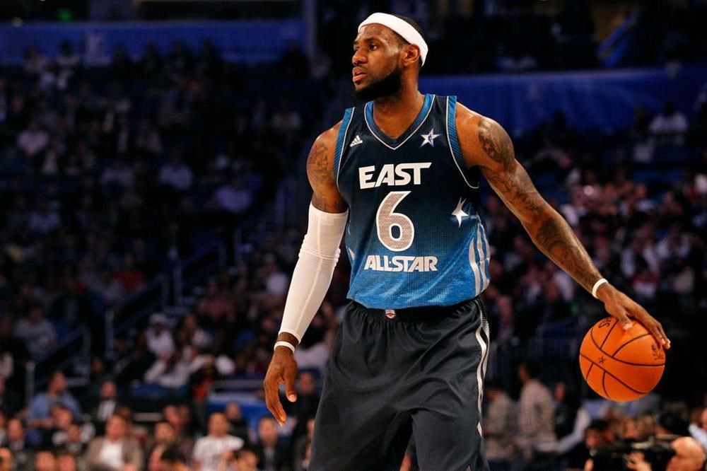 НБА 2012. LEBRON James all Star game.