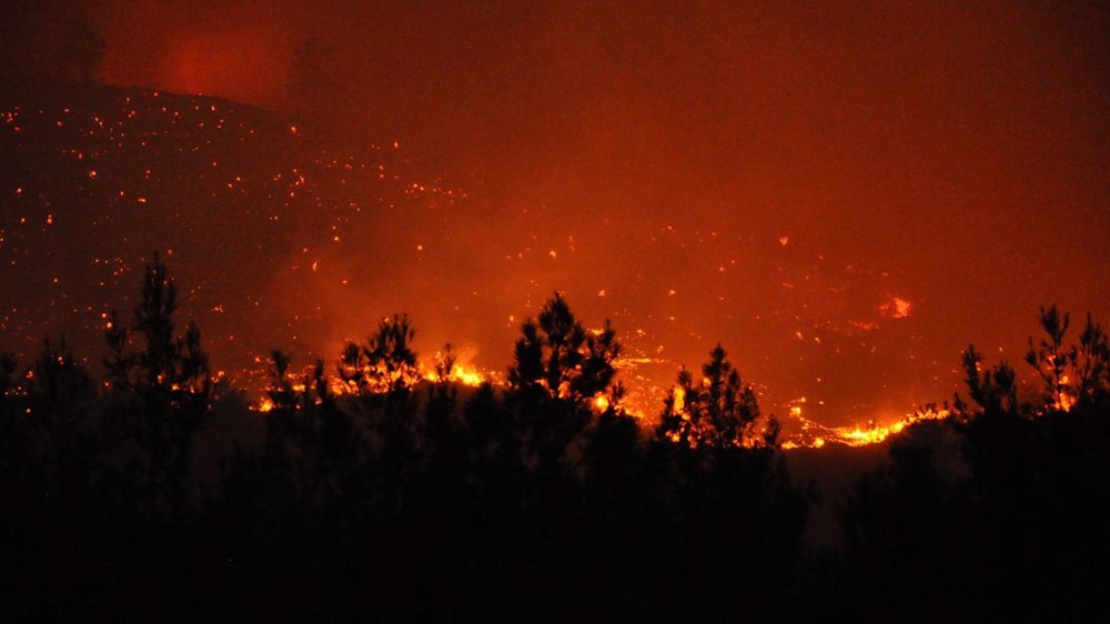 Mersin ve Hatay'da yangın: 5 ilden takviye geldi, kara yolu kapatıldı - 2