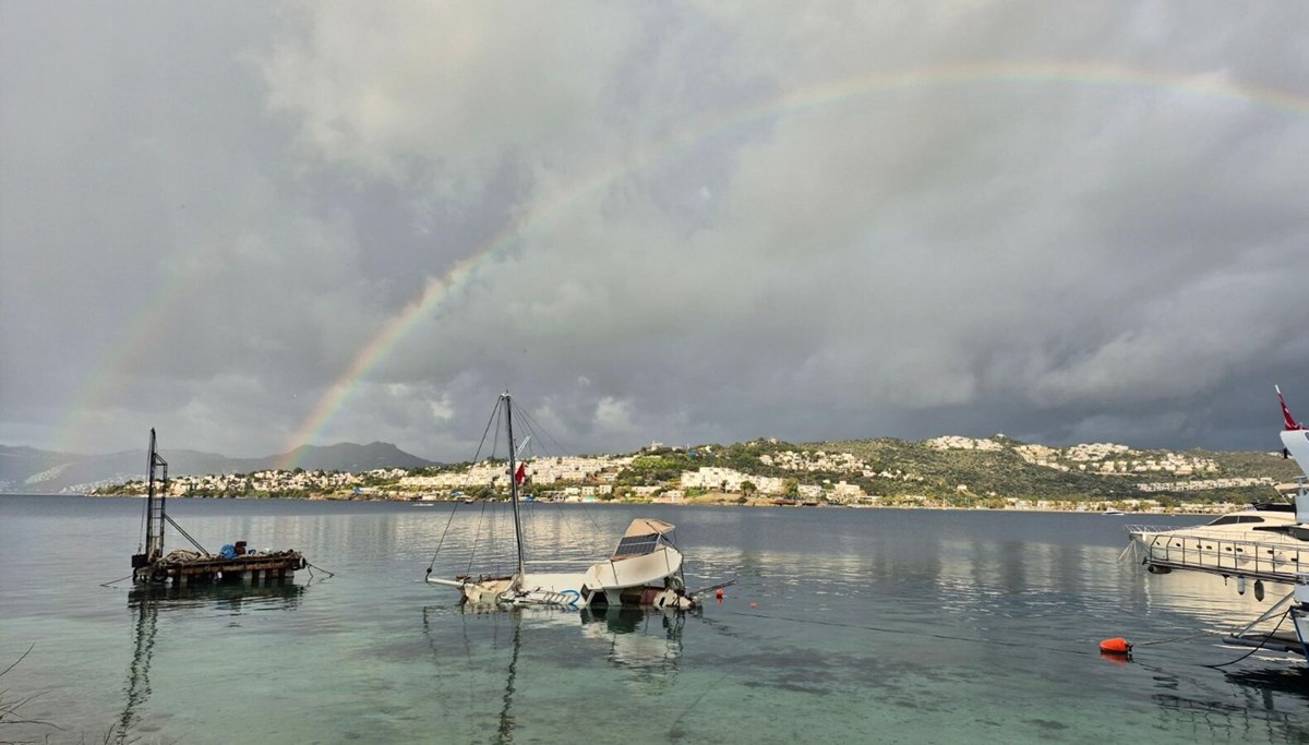 Bodrum’da fırtına