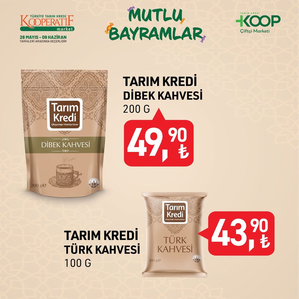 Tarım Kredi KOOP marketleri 28 Mayıs-9 Haziran indirimli eserler listesi 2025: Bayram’a özel indirimler reyonlarda 80 GZ4nP6YLiEuR p4LizHK2Q