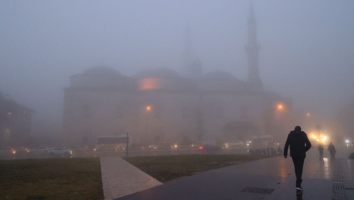 Edirne sis altında: Görüş mesafesi düşyü