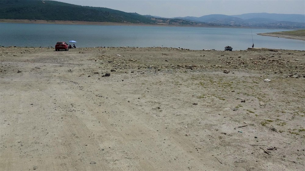 İkizcetepeler Barajı'nda su seviyesi düştü, köy kalıntıları ortaya çıktı - 8