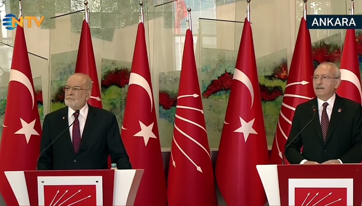 SON DAKİKA HABERİ: Kılıçdaroğlu ve Karamollaoğlu görüşmesi