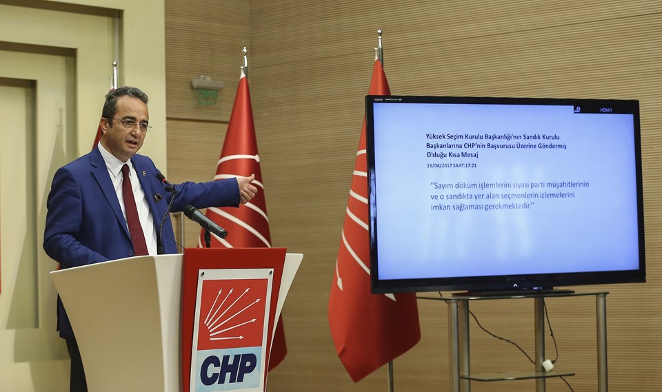 CHP’li Bülent Tezcan: YSK referandumu iptal etmeli - 1