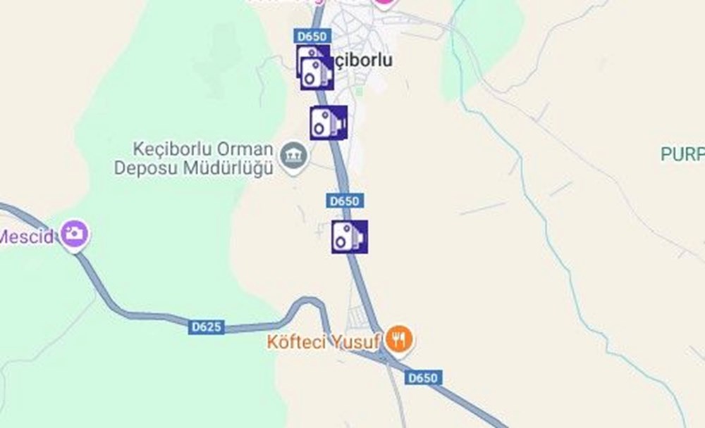 Yola çıkacaklar dikkat... Sabit radar noktaları belli oldu - 36