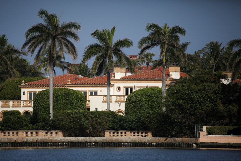 FBI'ın baskın yaptığı Trump'ın Florida'daki Mar-A-Lago adlı evi