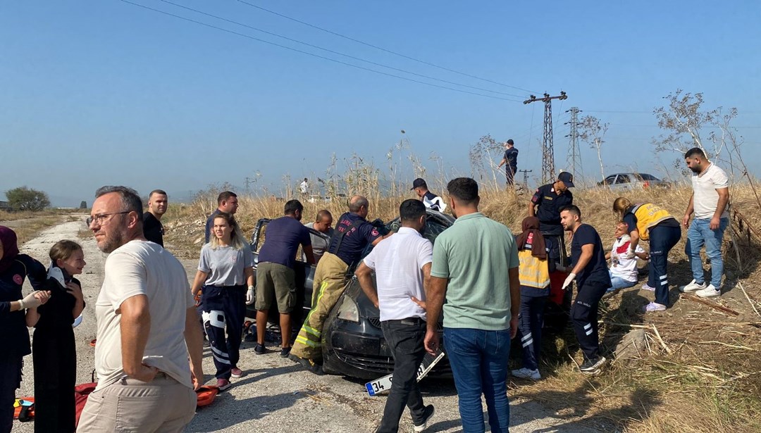 Balıkesir'de trafik kazası: 5 yaralı