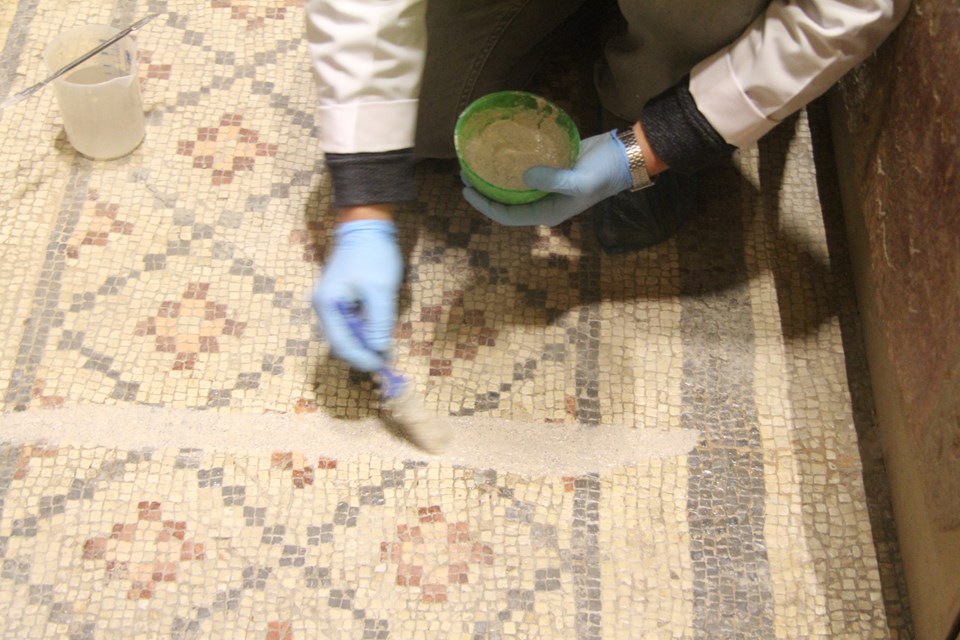 Zeugma Mozaik Müzesi'ndeki dünyaca ünlü mozaikler hassas korumayla gelecek nesillere aktarılıyor - 1