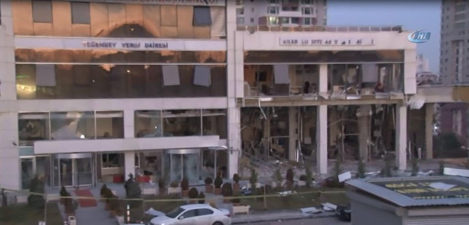 Ankara vergi dairesinde patlama: Sabotaj ihtimali ağırlık kazandı - 1