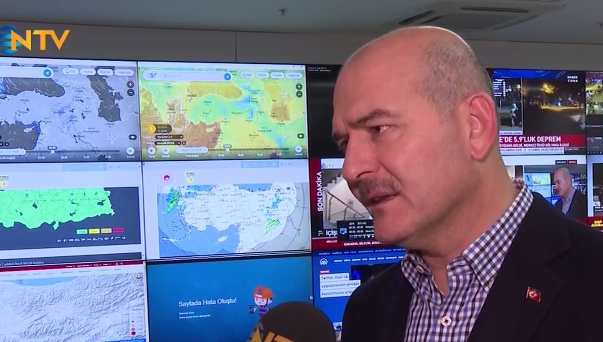 İçişleri Bakanı Soylu: Şu ana kadar can kaybı bilgisi yok İçişleri Bakanı Soylu: Şu ana kadar can kaybı bilgisi yok
