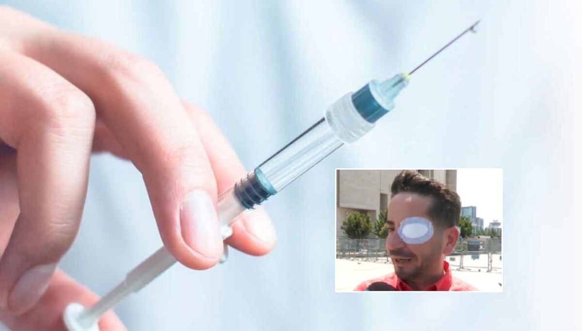 Botoks kör ediyordu