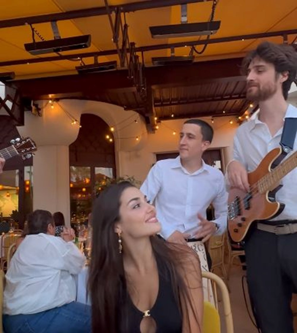 Hande Erçel ile Hakan Sabancı'dan mutluluk pozu - 3