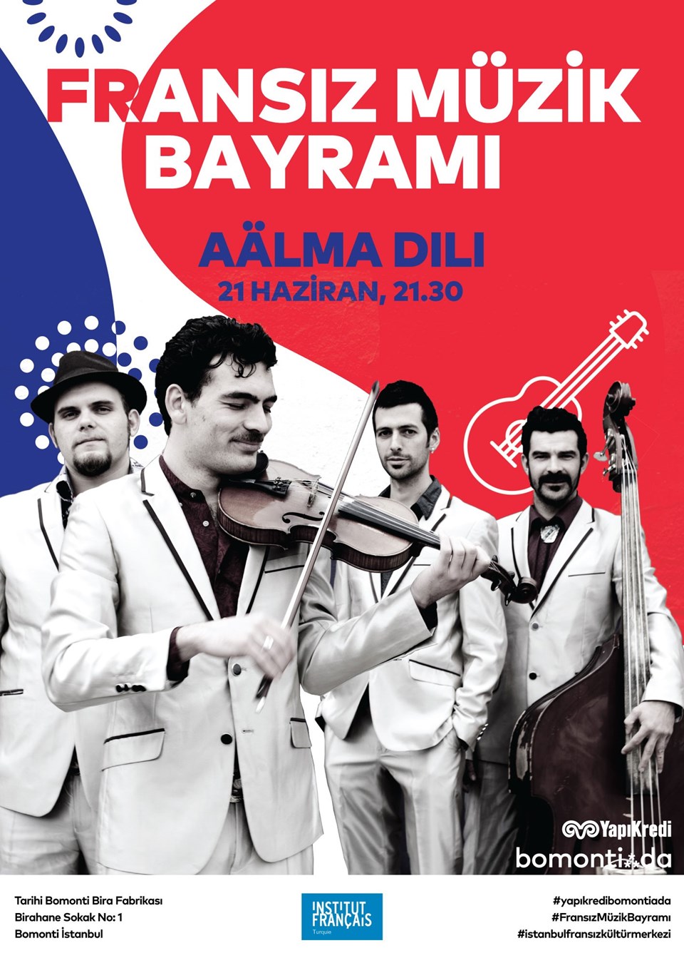 Yapı Kredi bomontiada ve İstanbul Fransız Kültür Merkezi Fransız Müzik Bayramı’nı konserlerle kutlayacak - 2