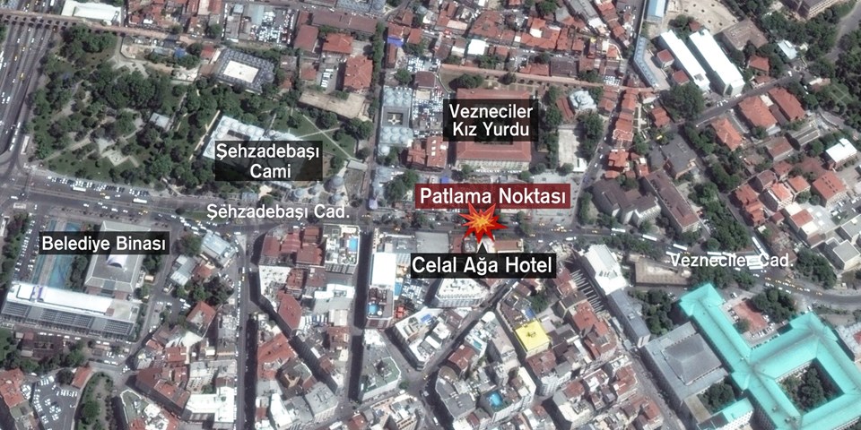 İstanbul Vezneciler'de polise bombalı araçla saldırı - 4