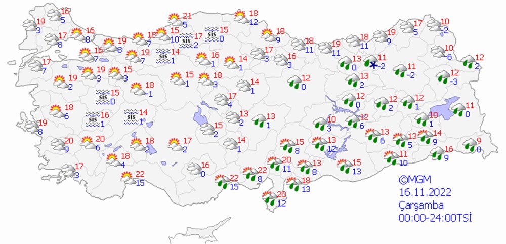 Dikkat! Havalar soğuyacak yağışlı hava gelecek! Bu hafta İstanbul ve diğer illerde hava durumu nasıl olacak? - 10