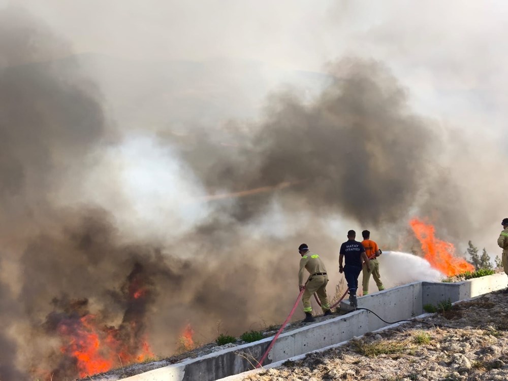 Çanakkale ve Edirne'deki yangınlar büyüdü: Evler ve araçlar zarar gördü, çok sayıda tahliye var - 19