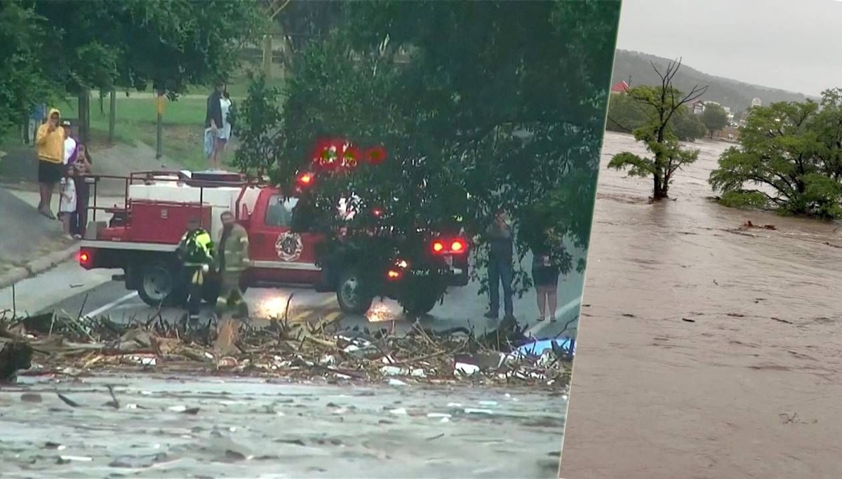 Teksas'ta sel: 13 ölü, 20 çocuk kayıp