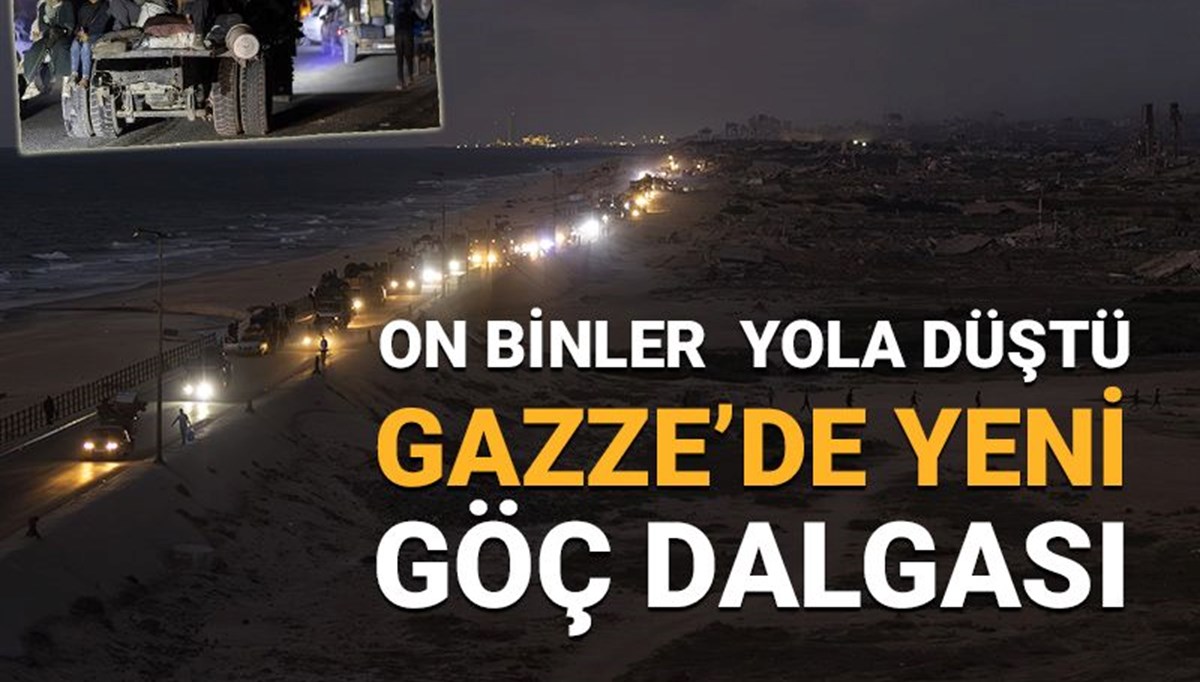Gazze'de yeni göç dalgası