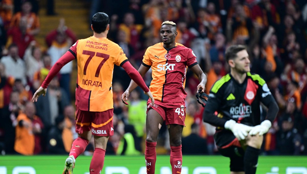 Osimhen'in gecesi: Galatasaray, Antalyaspor'u 4 golle geçti