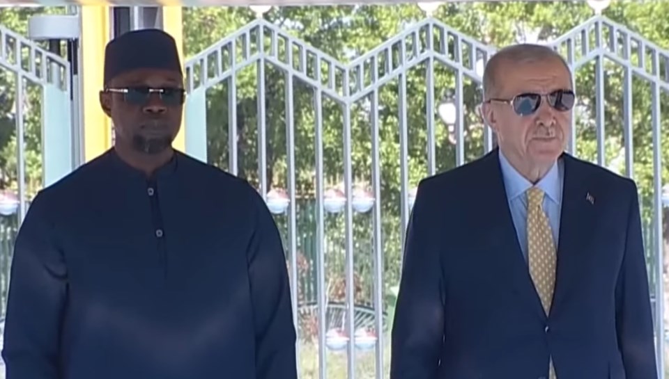 Erdoğan, Senegal Başbakanı'nı resmi törenle karşıladı