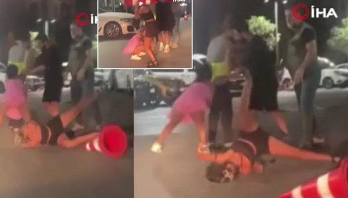 Beylikdüzü'nde eğlence mekanı çalışanlarıyla kadınlar birbirine girdi