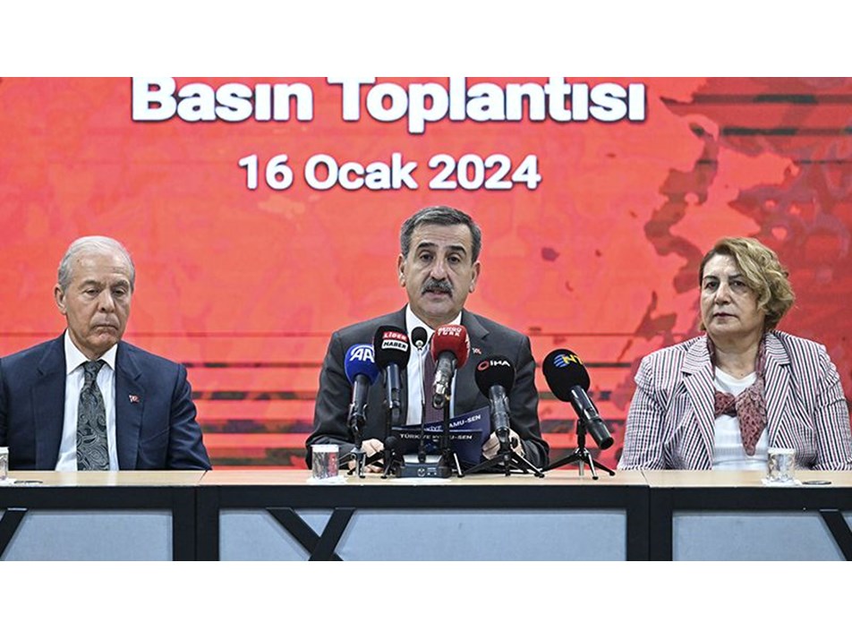 Türkiye Kamu-Sen'den ek zam ve refah payı talebi