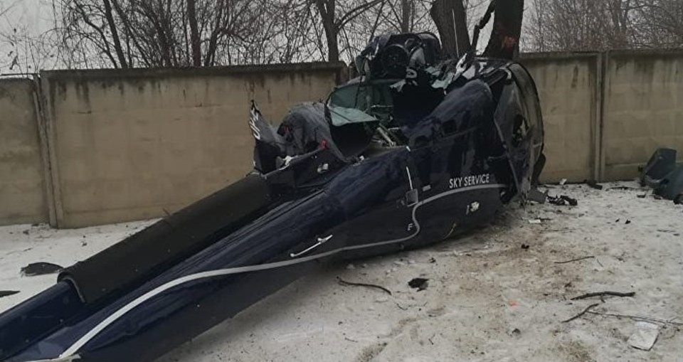Kazakistan'da helikopter kazası: 1 ölü - 1