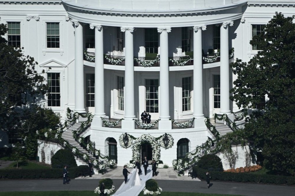ABD Başkanı Joe Biden'ın torunu Naomi Biden Beyaz Saray'da evlendi - 2
