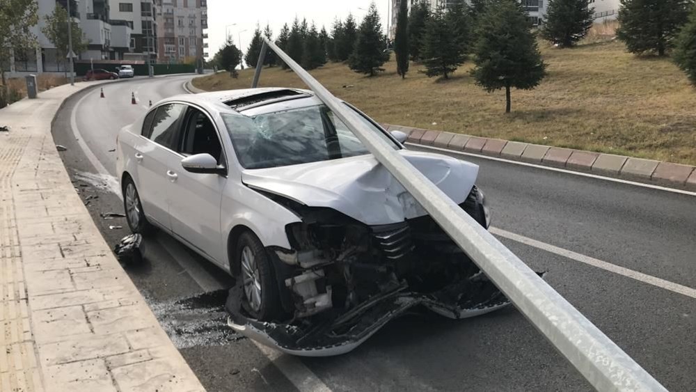 Otomobile giren sinek kazaya neden oldu - 4